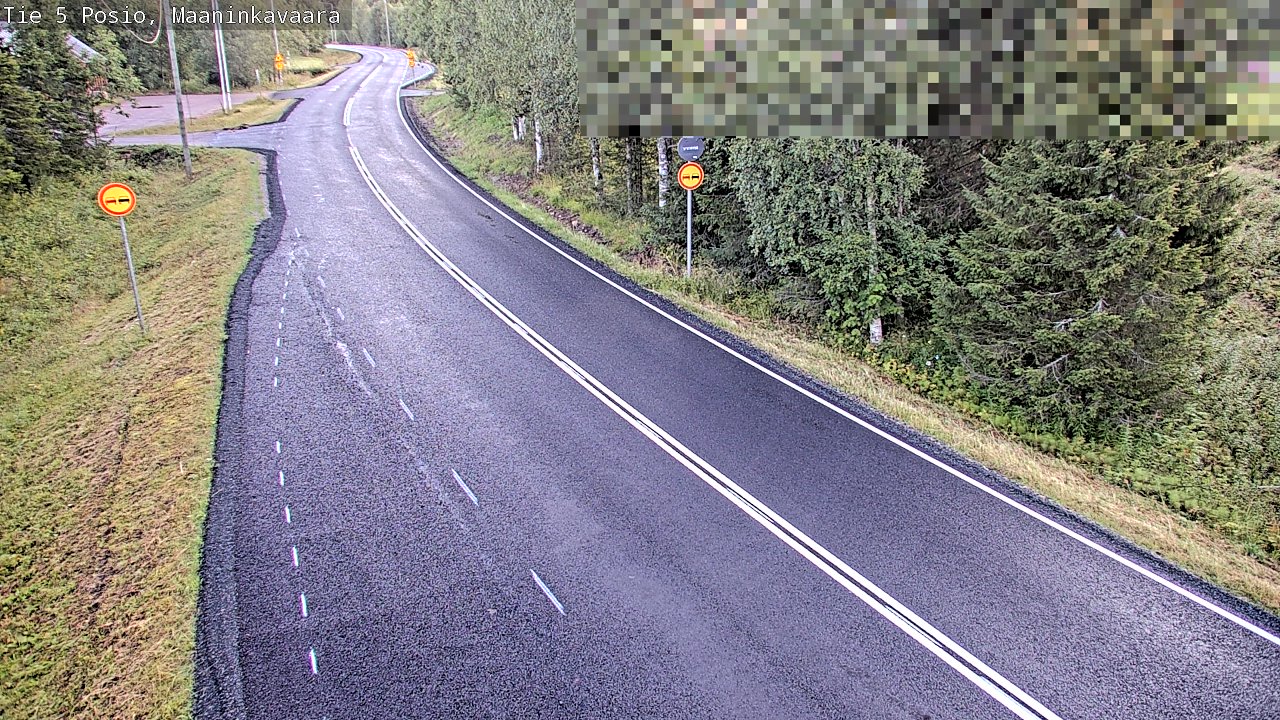 Kelikamerat Kuva Tie 5 Posio, Maaninkavaara, Posio, Lappi