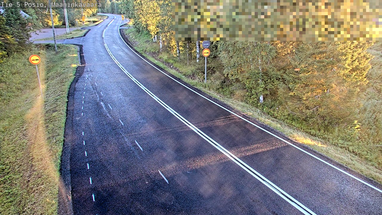 Kelikamerat Kuva Tie 5 Posio, Maaninkavaara, Posio, Lappi