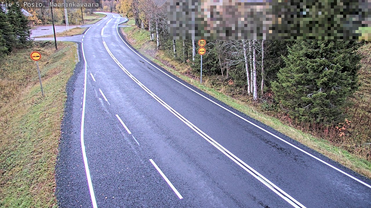Kelikamerat Kuva Tie 5 Posio, Maaninkavaara, Posio, Lappi