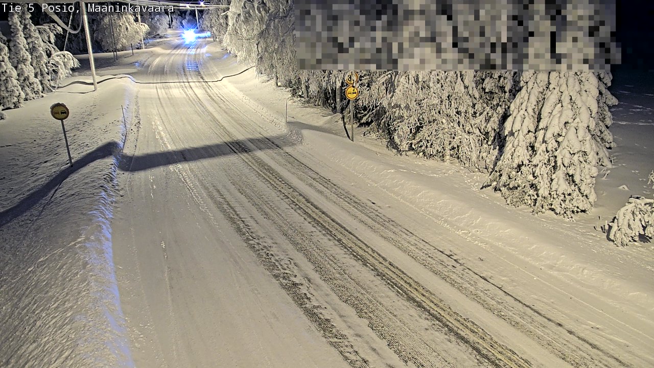 Kelikamerat Kuva Tie 5 Posio, Maaninkavaara, Posio, Lappi