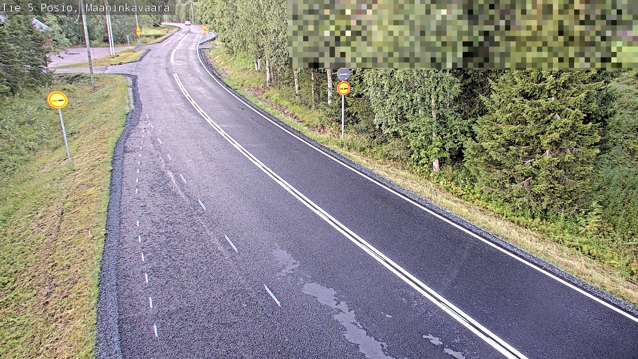 Kelikamerat Kuva Tie 5 Posio, Maaninkavaara, Posio, Lappi