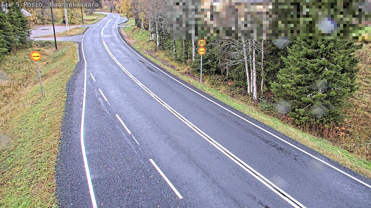 Weather Camera Image Road 5 Posio, Maaninkavaara, Posio, Lappi