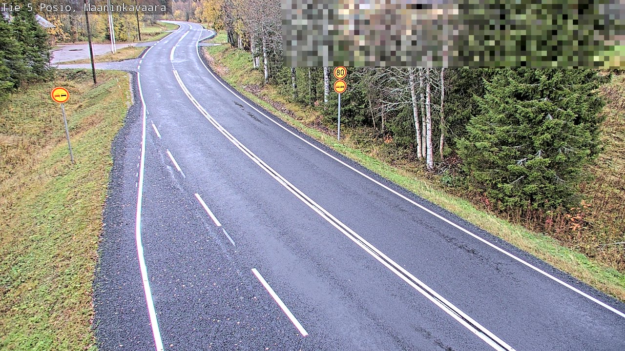 Weather Camera Image Road 5 Posio, Maaninkavaara, Posio, Lappi