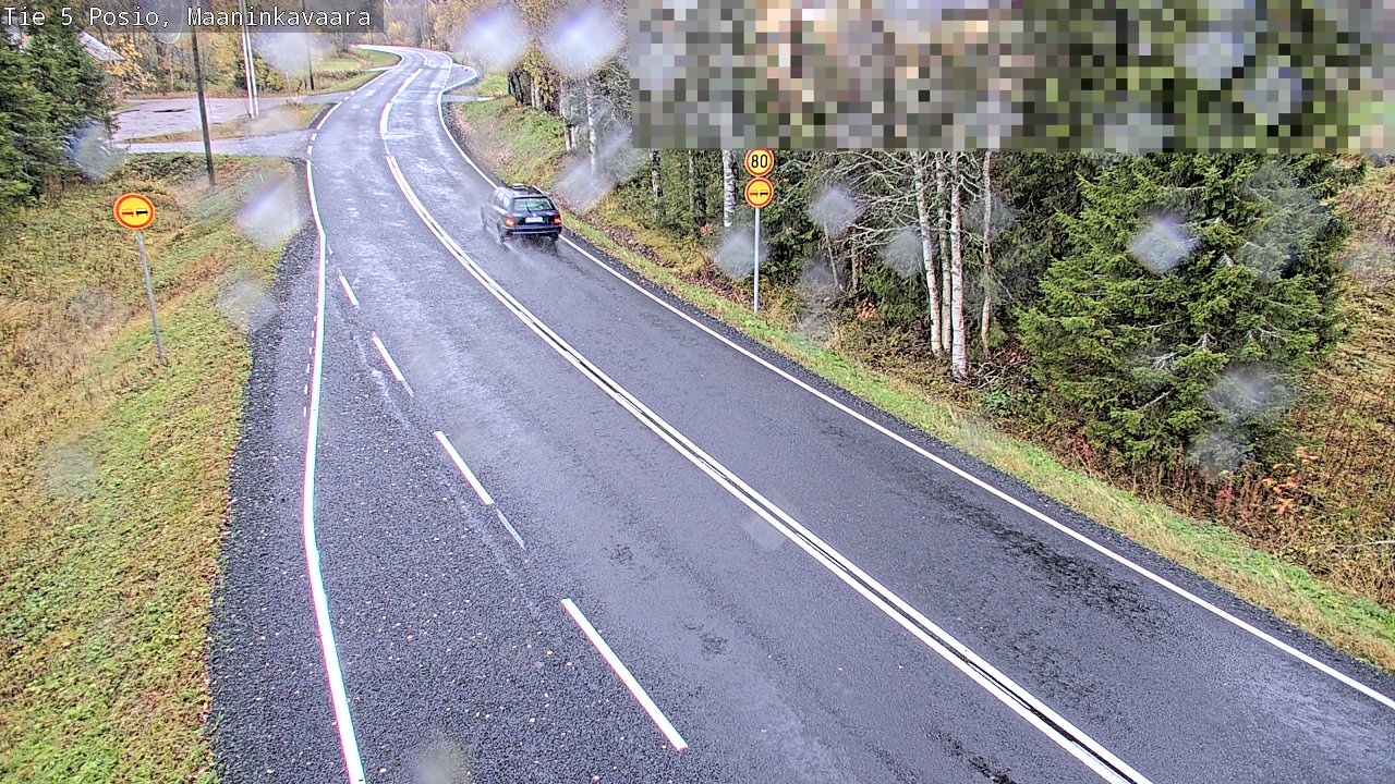 Weather Camera Image Road 5 Posio, Maaninkavaara, Posio, Lappi