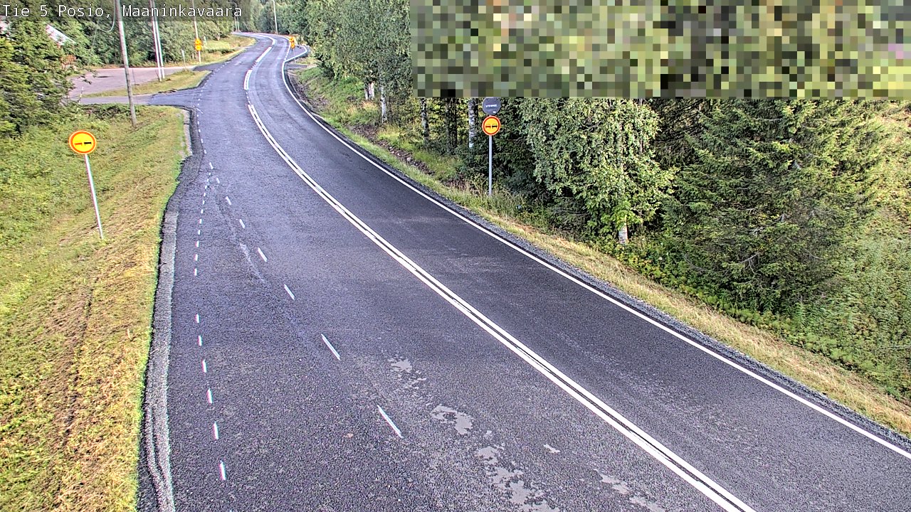 Kelikamerat Kuva Tie 5 Posio, Maaninkavaara, Posio, Lappi