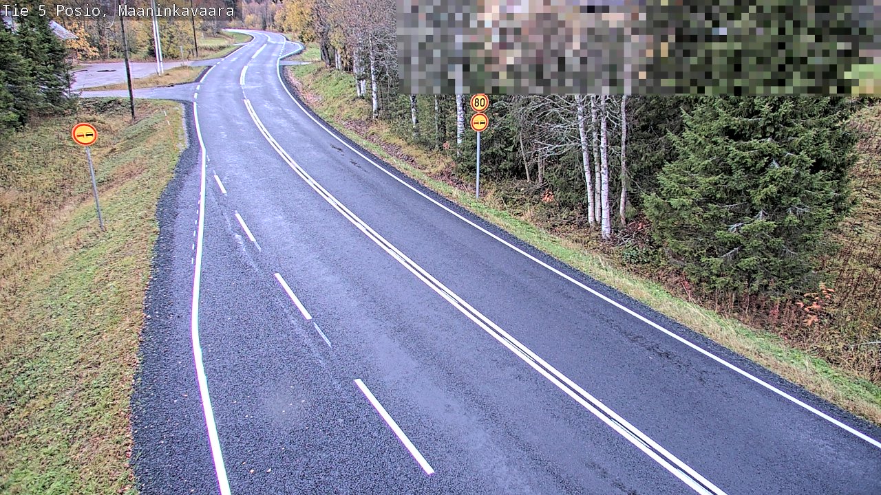 Kelikamerat Kuva Tie 5 Posio, Maaninkavaara, Posio, Lappi