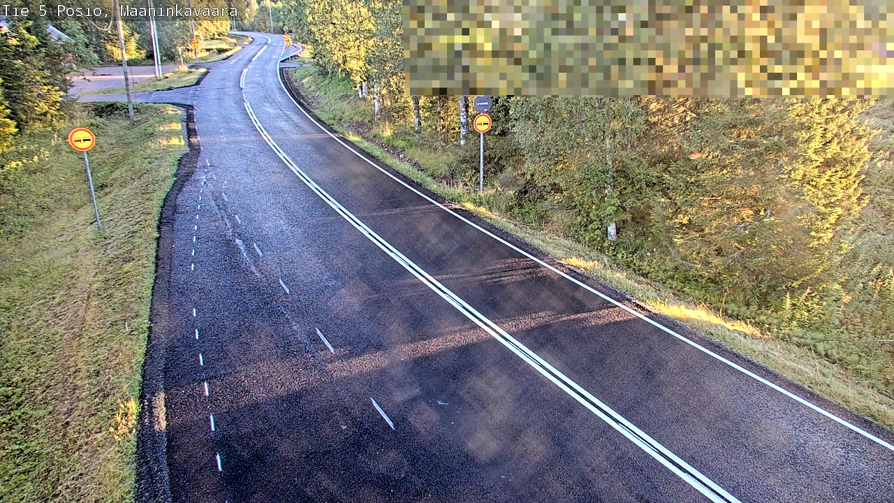 Kelikamerat Kuva Tie 5 Posio, Maaninkavaara, Posio, Lappi