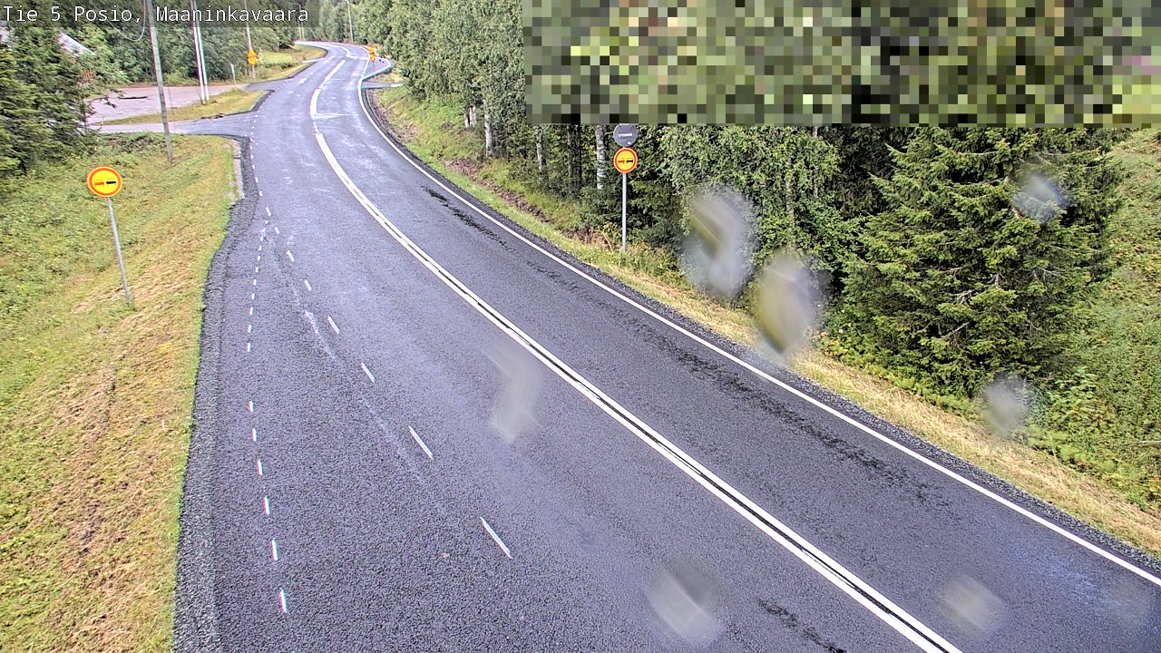 Kelikamerat Kuva Tie 5 Posio, Maaninkavaara, Posio, Lappi