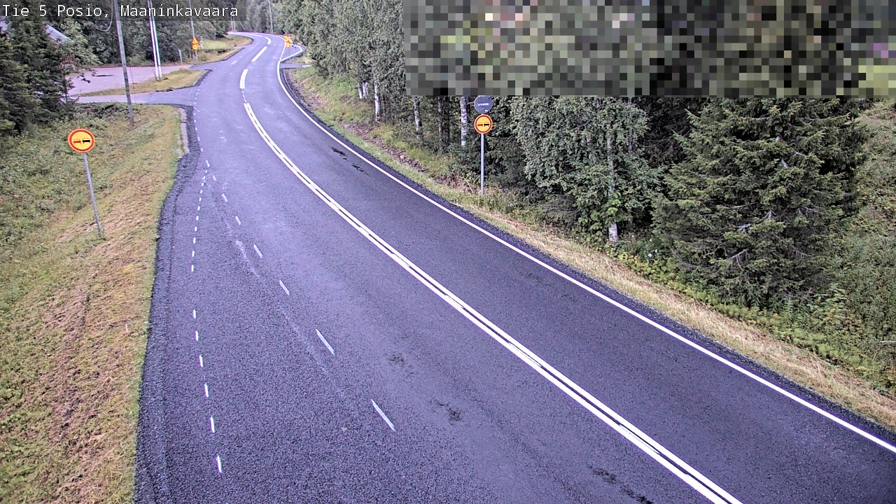 Kelikamerat Kuva Tie 5 Posio, Maaninkavaara, Posio, Lappi