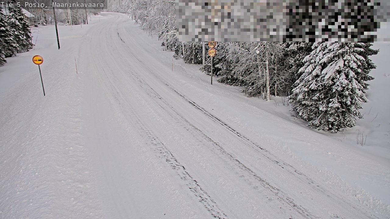 Weather Camera Image Road 5 Posio, Maaninkavaara, Posio, Lappi