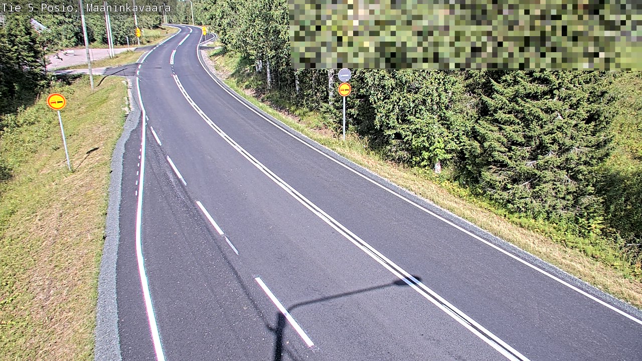 Weather Camera Image Road 5 Posio, Maaninkavaara, Posio, Lappi
