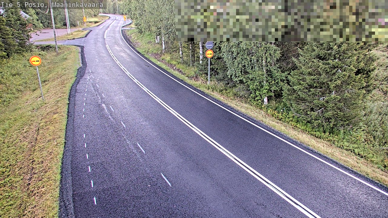 Kelikamerat Kuva Tie 5 Posio, Maaninkavaara, Posio, Lappi