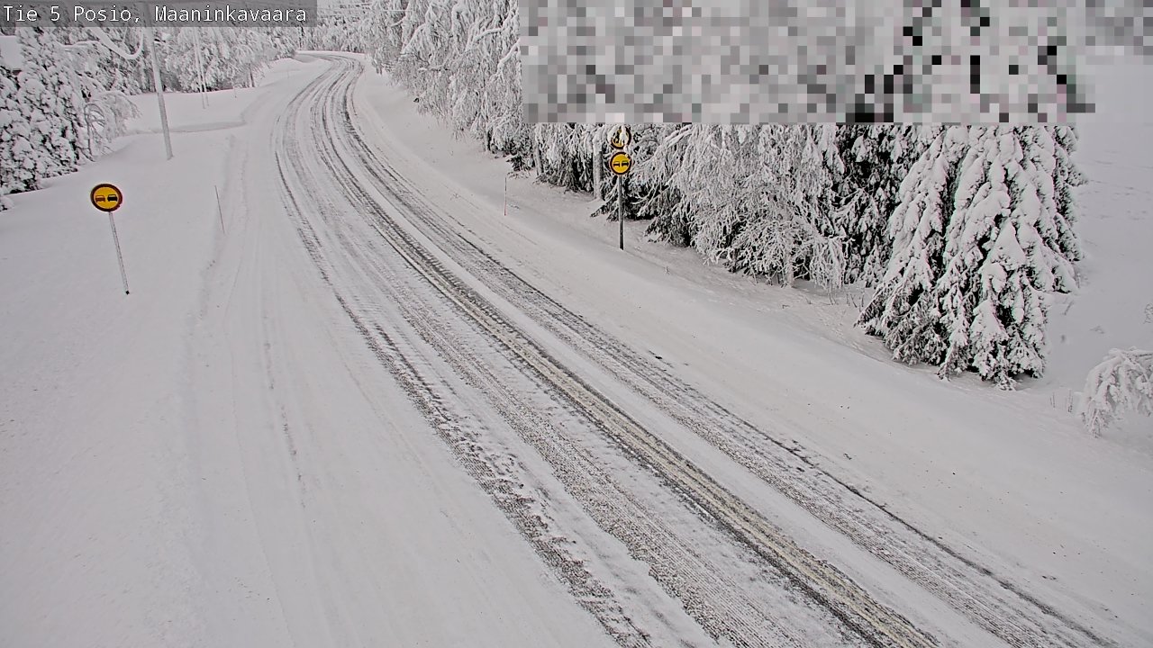 Kelikamerat Kuva Tie 5 Posio, Maaninkavaara, Posio, Lappi