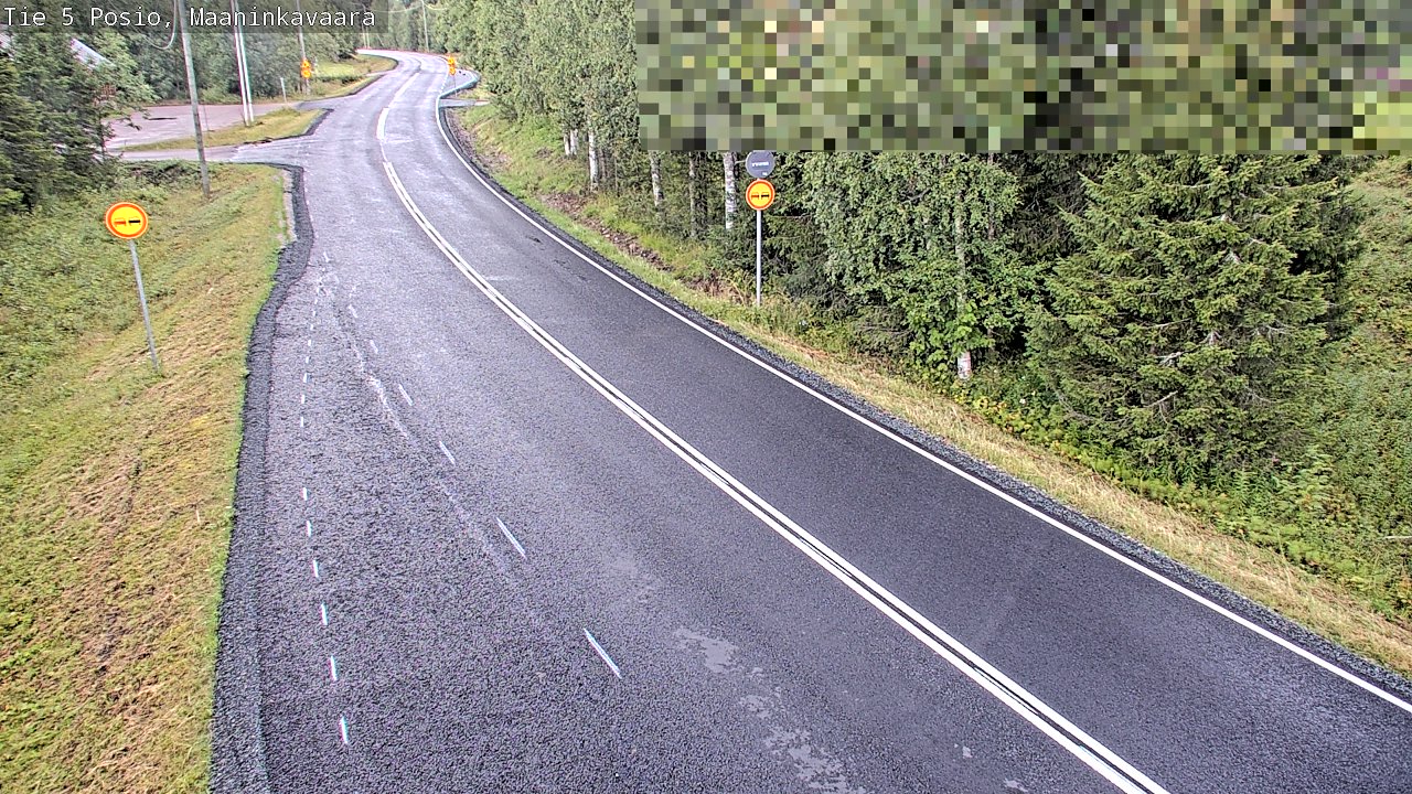 Kelikamerat Kuva Tie 5 Posio, Maaninkavaara, Posio, Lappi