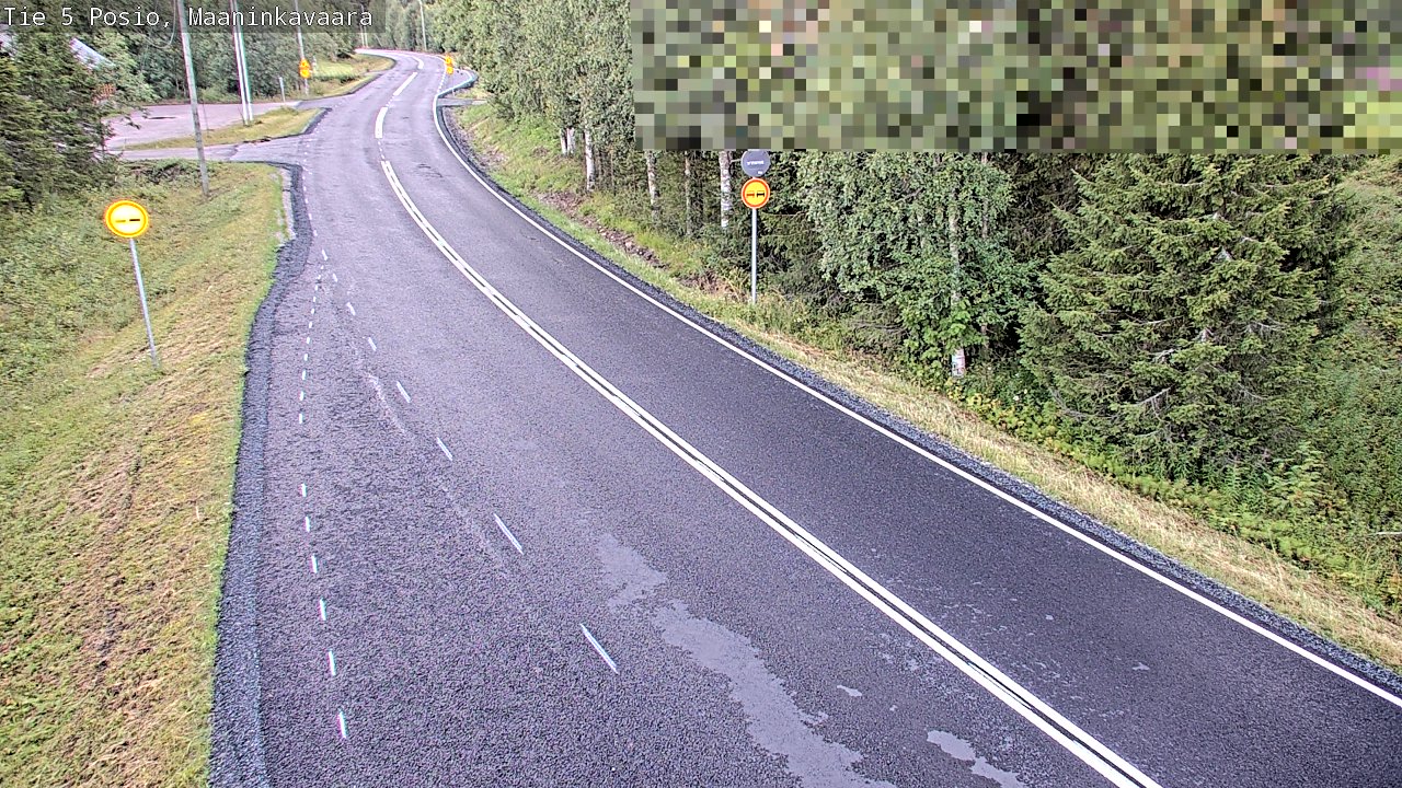 Kelikamerat Kuva Tie 5 Posio, Maaninkavaara, Posio, Lappi