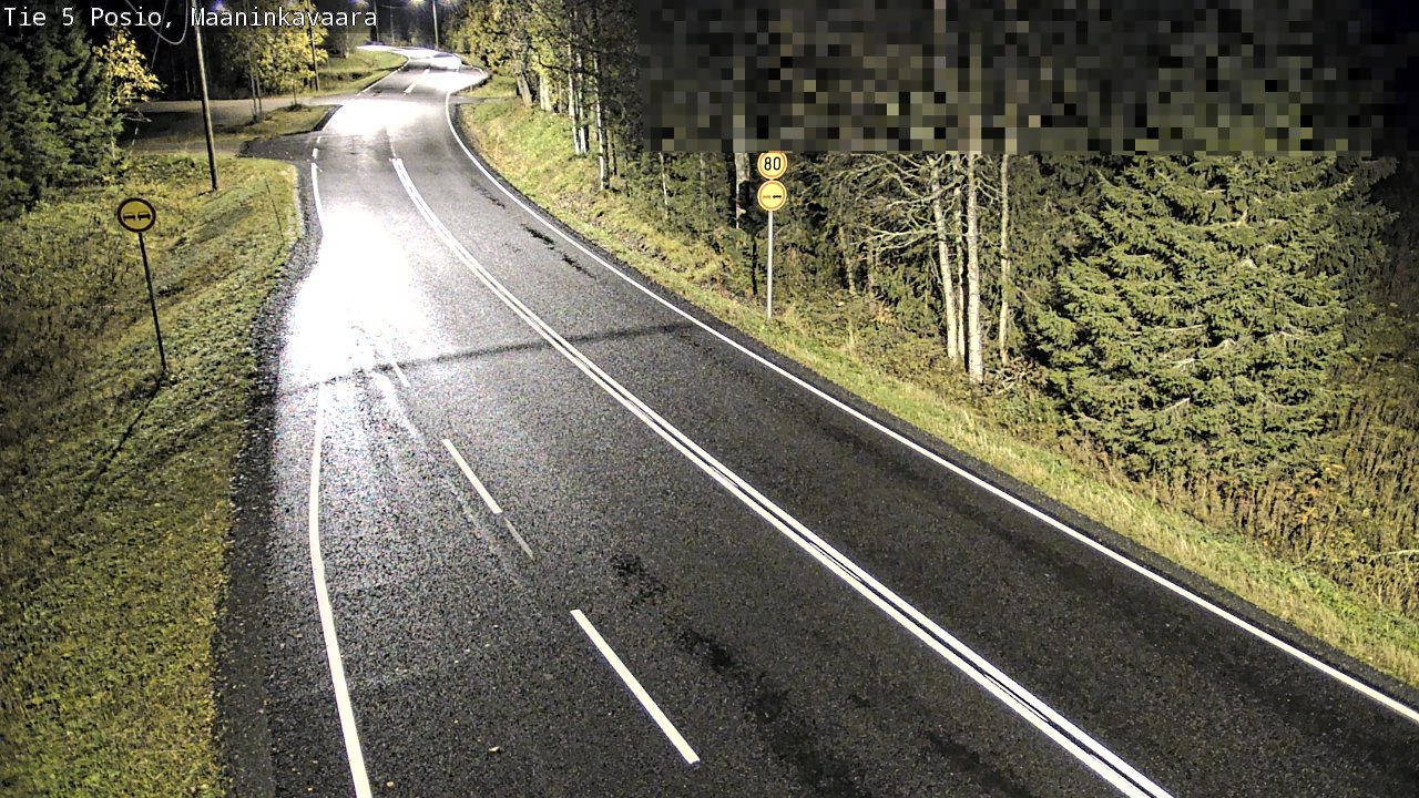 Kelikamerat Kuva Tie 5 Posio, Maaninkavaara, Posio, Lappi