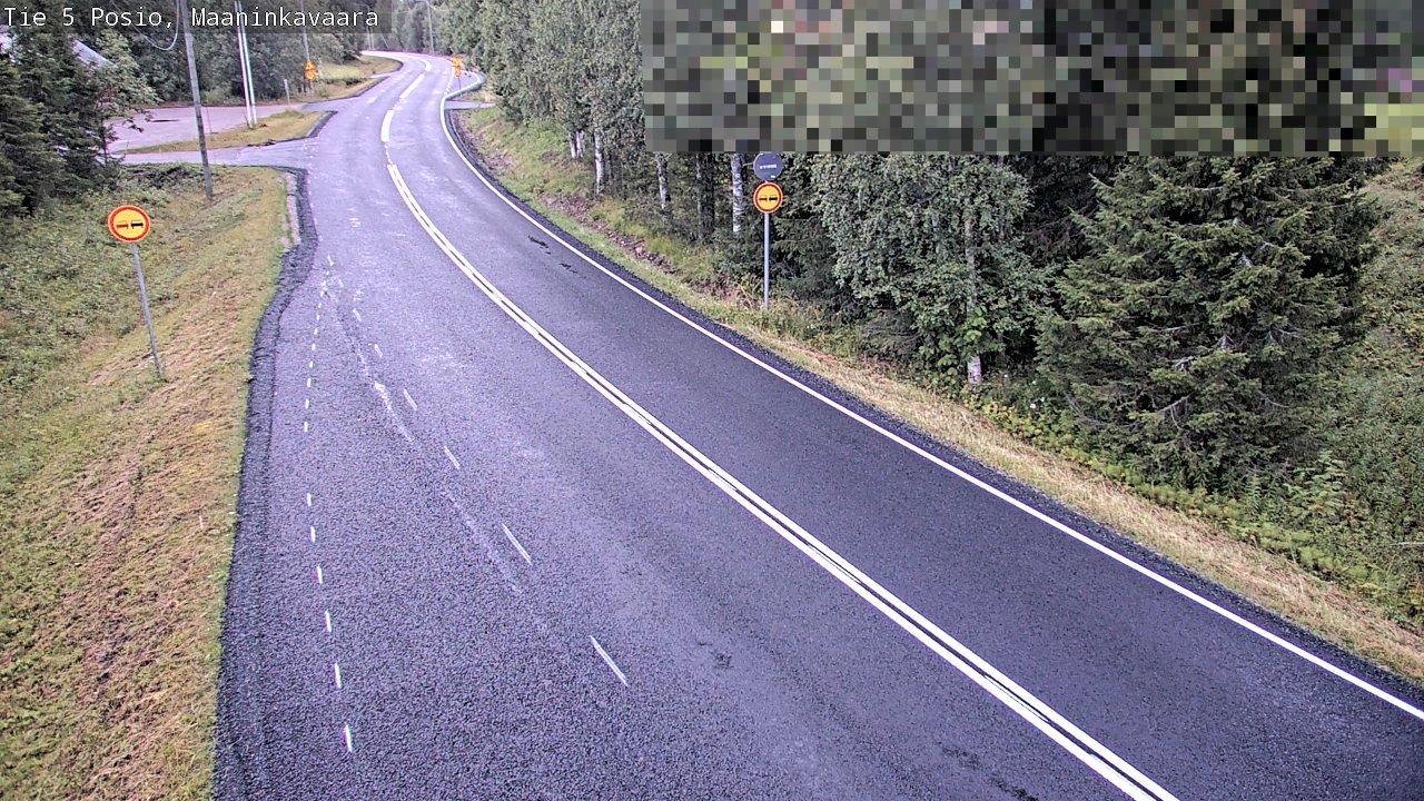Kelikamerat Kuva Tie 5 Posio, Maaninkavaara, Posio, Lappi