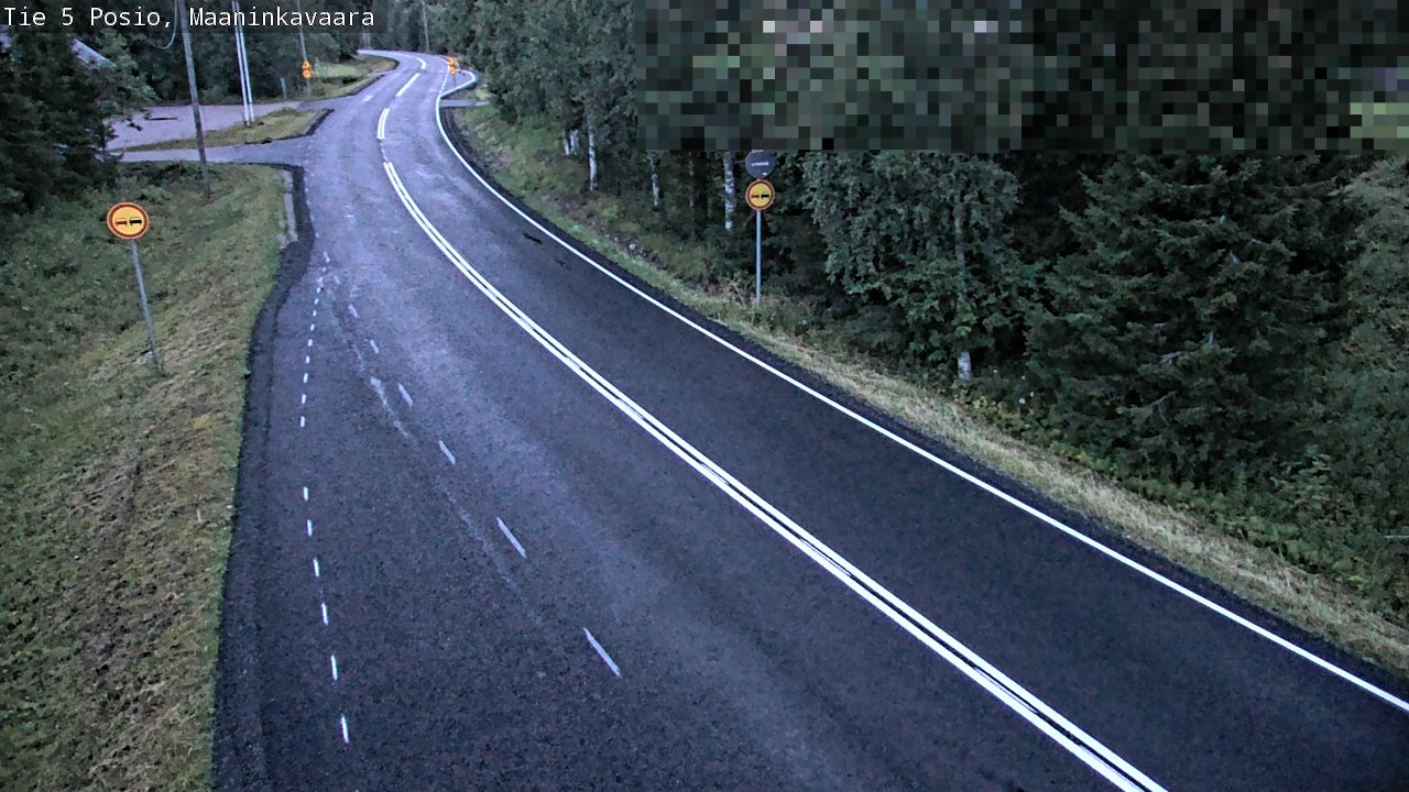 Kelikamerat Kuva Tie 5 Posio, Maaninkavaara, Posio, Lappi