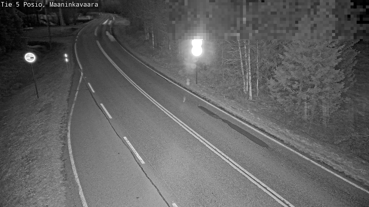 Weather Camera Image Road 5 Posio, Maaninkavaara, Posio, Lappi