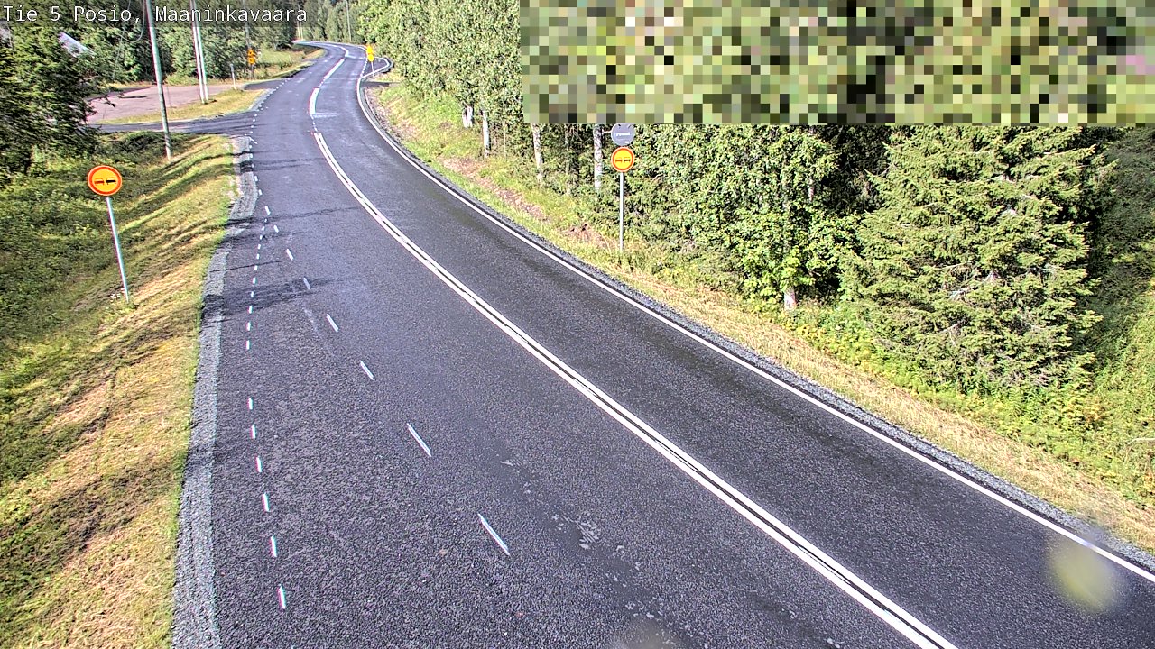 Kelikamerat Kuva Tie 5 Posio, Maaninkavaara, Posio, Lappi