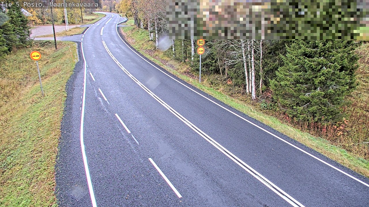 Kelikamerat Kuva Tie 5 Posio, Maaninkavaara, Posio, Lappi