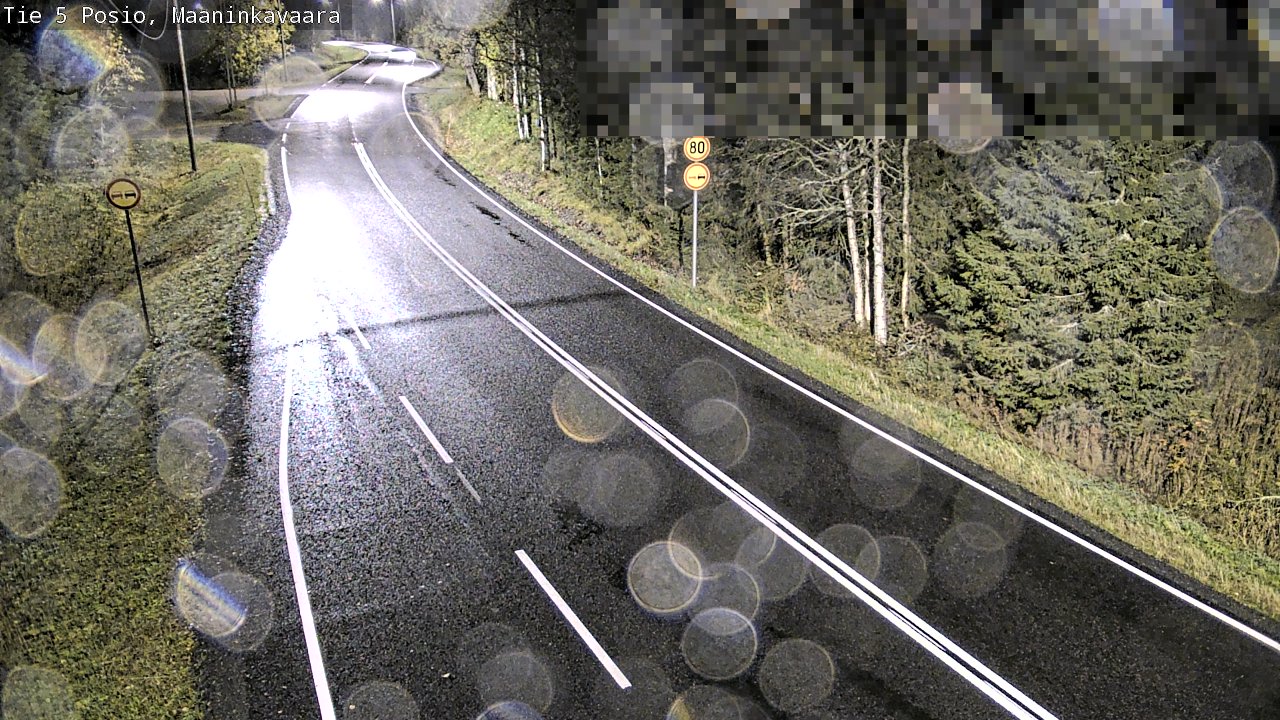 Kelikamerat Kuva Tie 5 Posio, Maaninkavaara, Posio, Lappi