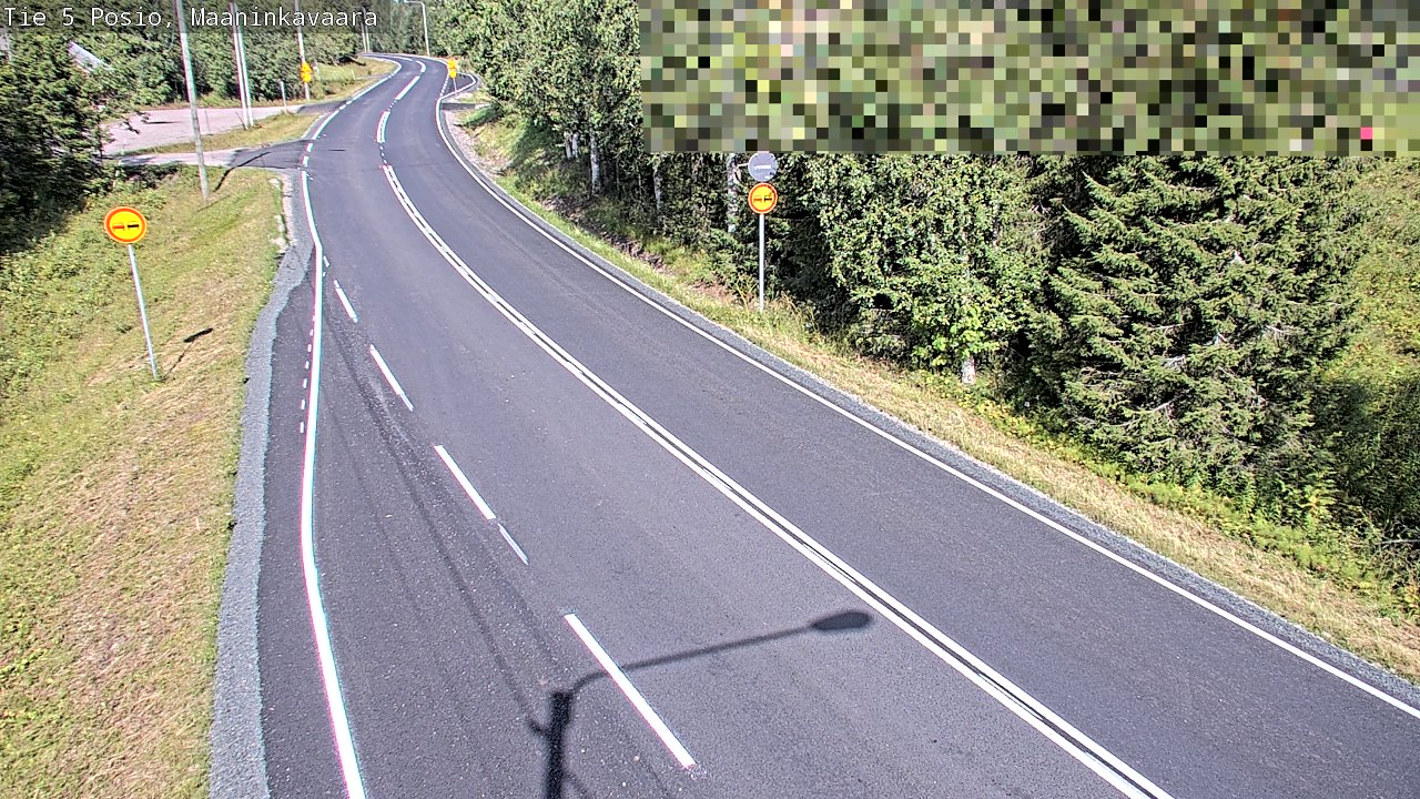 Weather Camera Image Road 5 Posio, Maaninkavaara, Posio, Lappi
