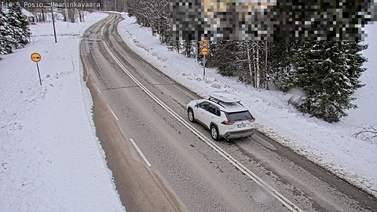 Weather Camera Image Road 5 Posio, Maaninkavaara, Posio, Lappi