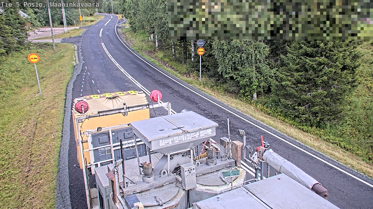Weather Camera Image Väg 5 Posio, Maaninkavaara, Posio, Lappi