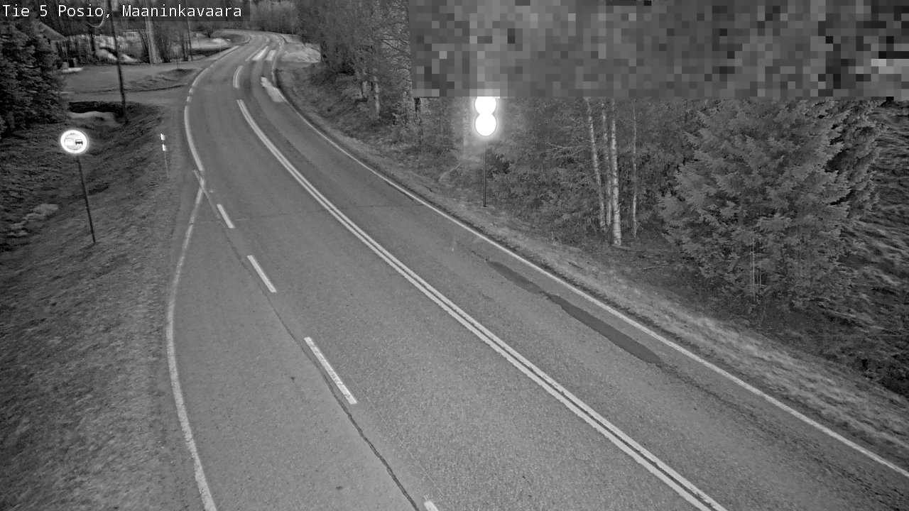 Weather Camera Image Road 5 Posio, Maaninkavaara, Posio, Lappi