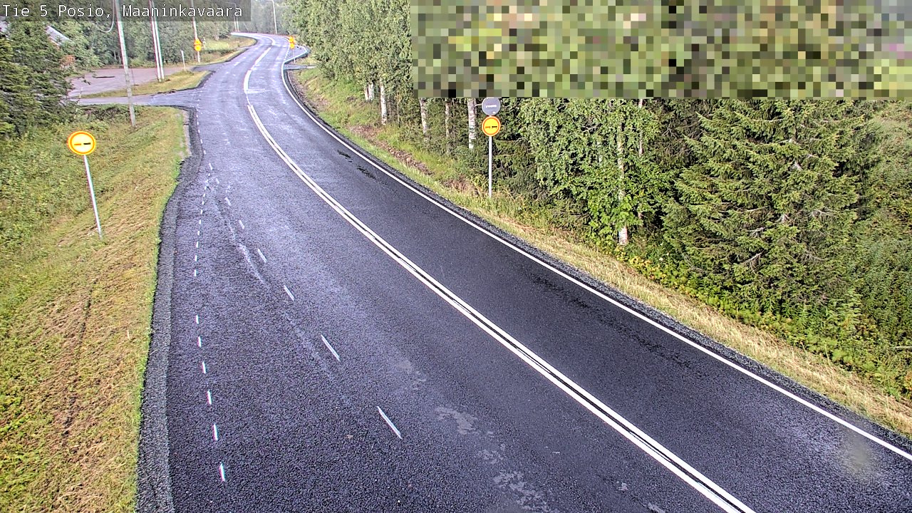 Kelikamerat Kuva Tie 5 Posio, Maaninkavaara, Posio, Lappi