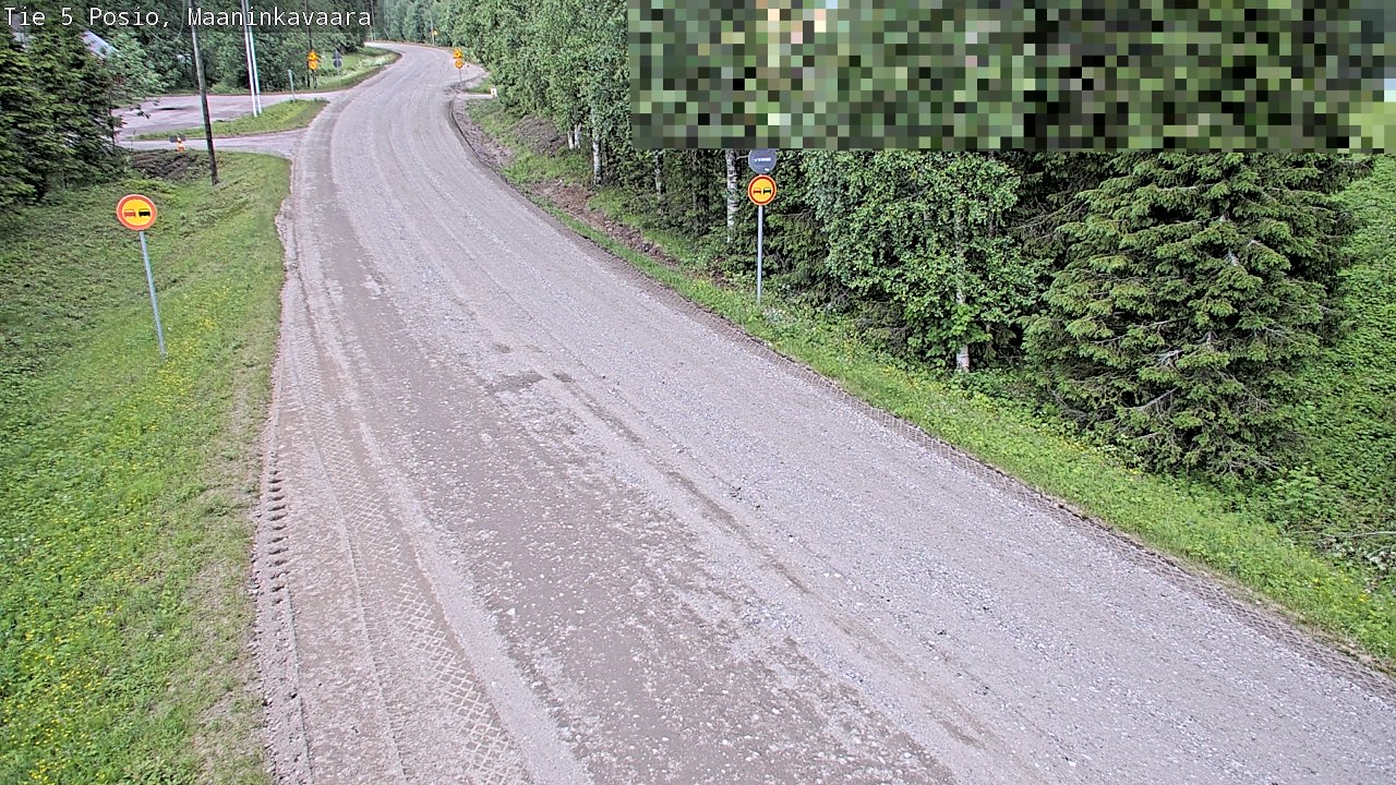 Kelikamerat Kuva Tie 5 Posio, Maaninkavaara, Posio, Lappi