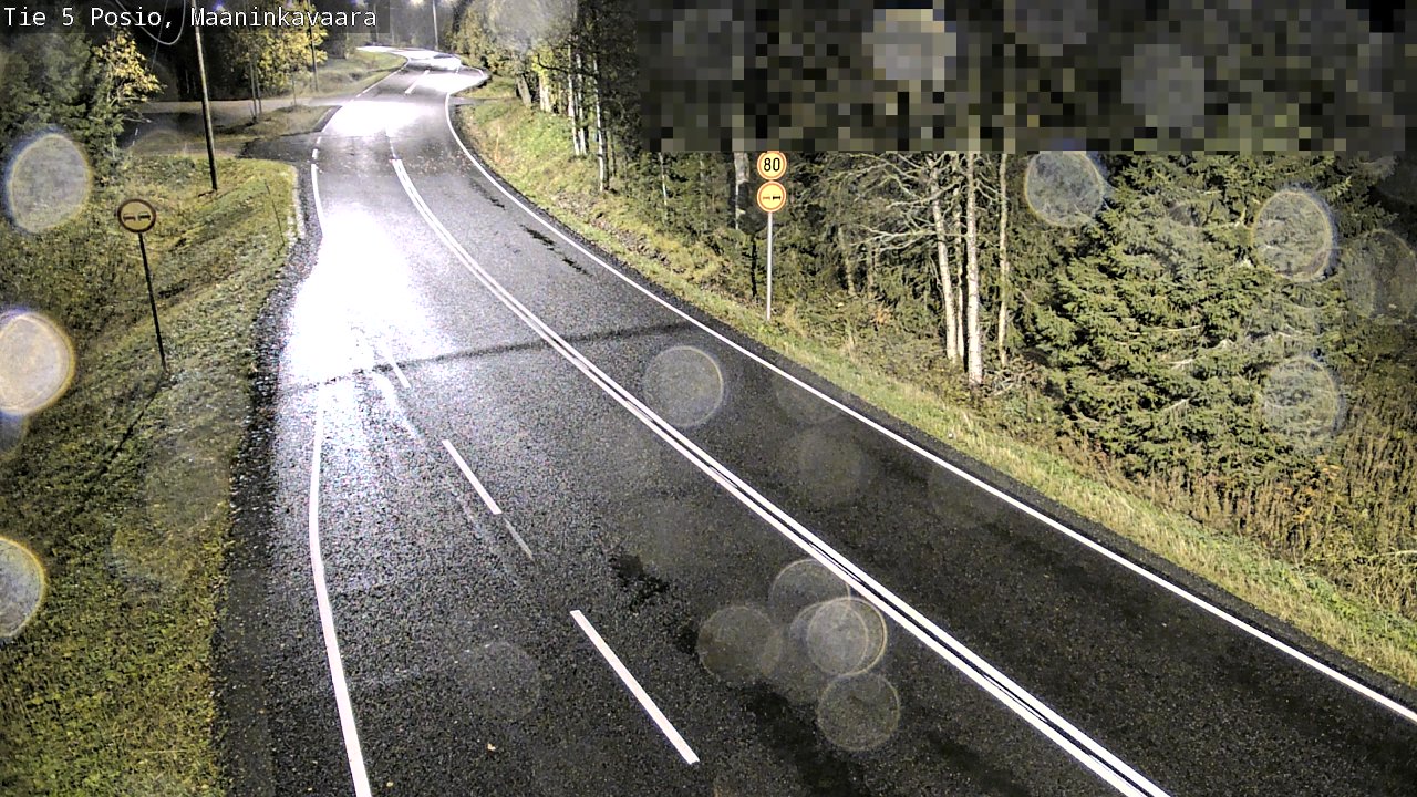 Kelikamerat Kuva Tie 5 Posio, Maaninkavaara, Posio, Lappi