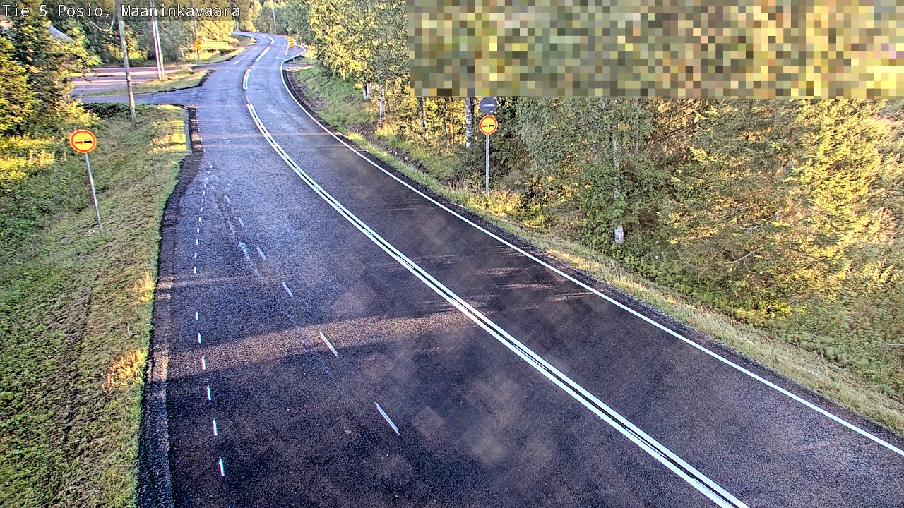 Kelikamerat Kuva Tie 5 Posio, Maaninkavaara, Posio, Lappi