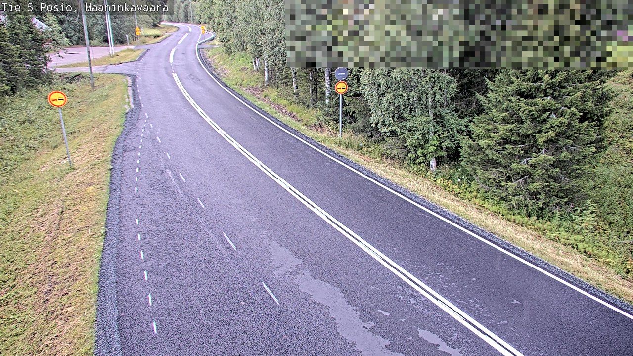 Kelikamerat Kuva Tie 5 Posio, Maaninkavaara, Posio, Lappi