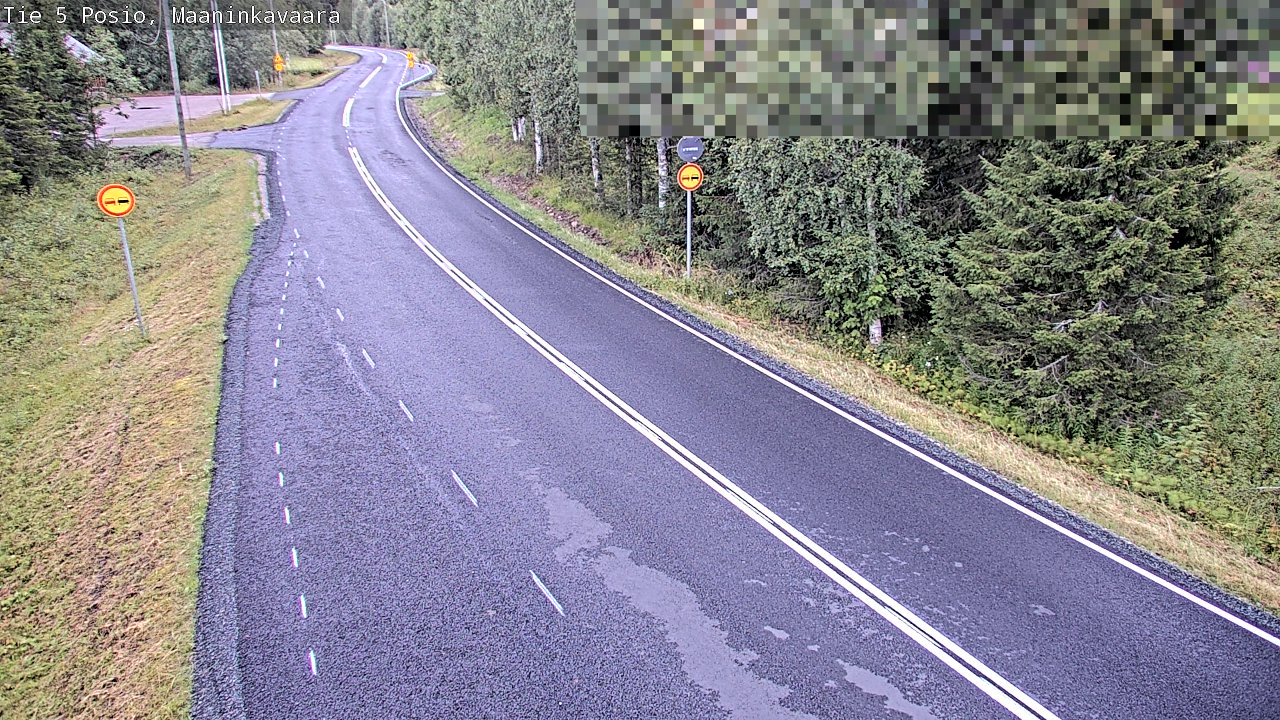 Kelikamerat Kuva Tie 5 Posio, Maaninkavaara, Posio, Lappi