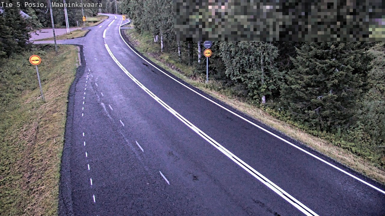 Kelikamerat Kuva Tie 5 Posio, Maaninkavaara, Posio, Lappi
