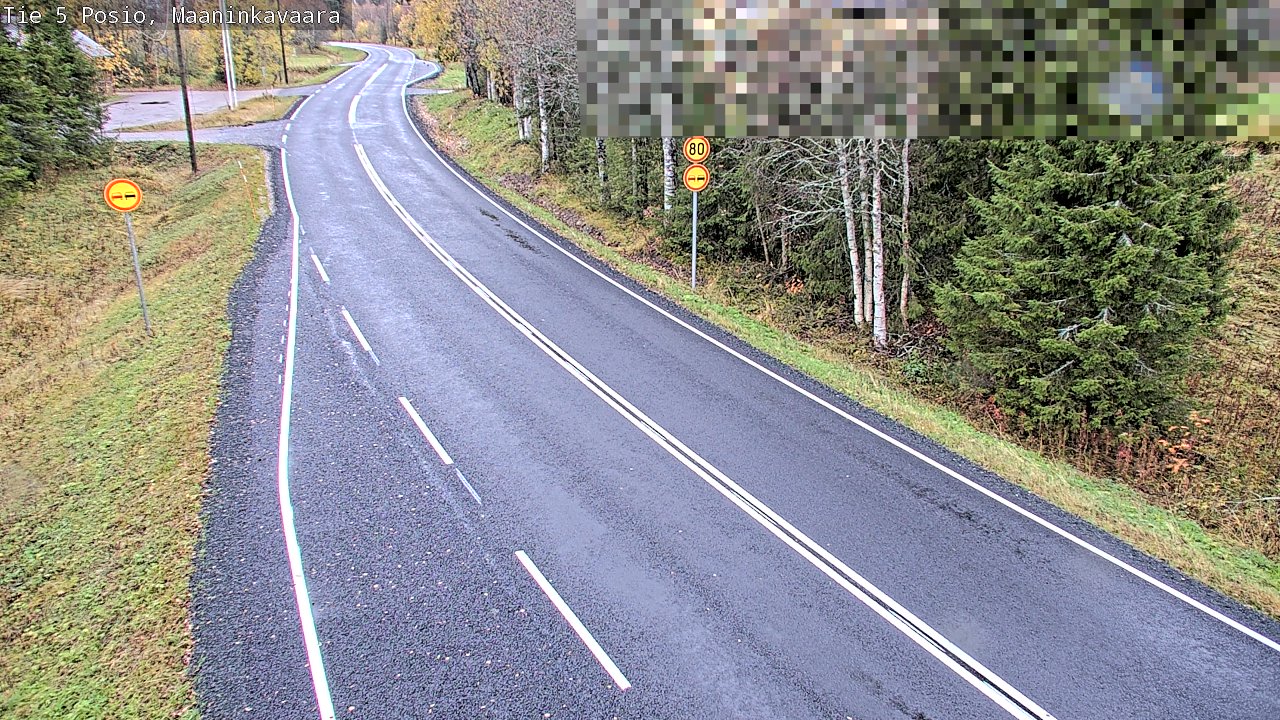 Weather Camera Image Road 5 Posio, Maaninkavaara, Posio, Lappi