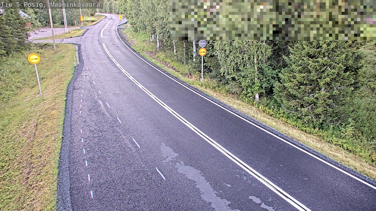 Kelikamerat Kuva Tie 5 Posio, Maaninkavaara, Posio, Lappi
