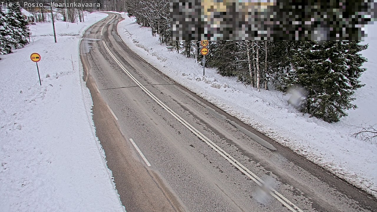 Weather Camera Image Road 5 Posio, Maaninkavaara, Posio, Lappi