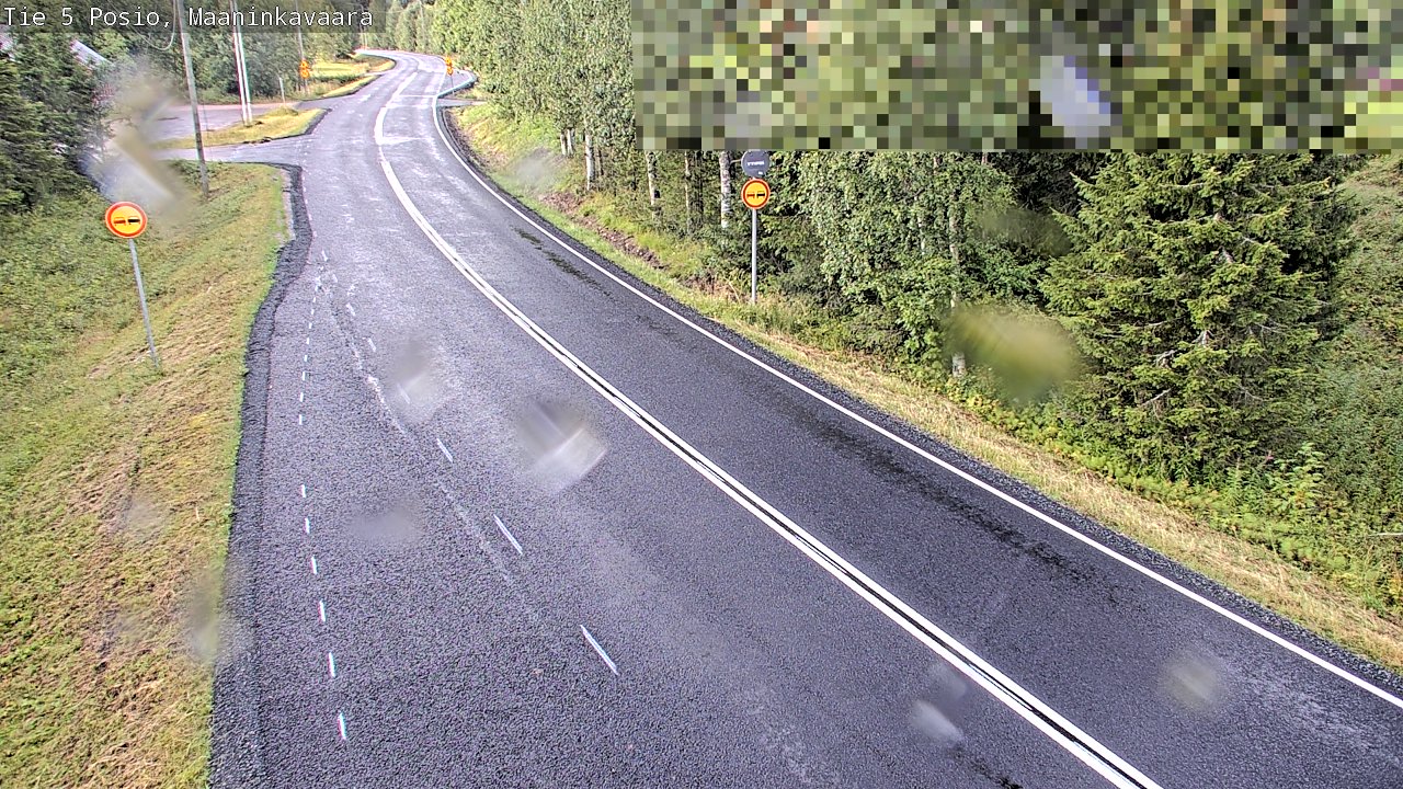 Kelikamerat Kuva Tie 5 Posio, Maaninkavaara, Posio, Lappi