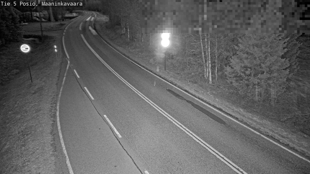 Weather Camera Image Road 5 Posio, Maaninkavaara, Posio, Lappi