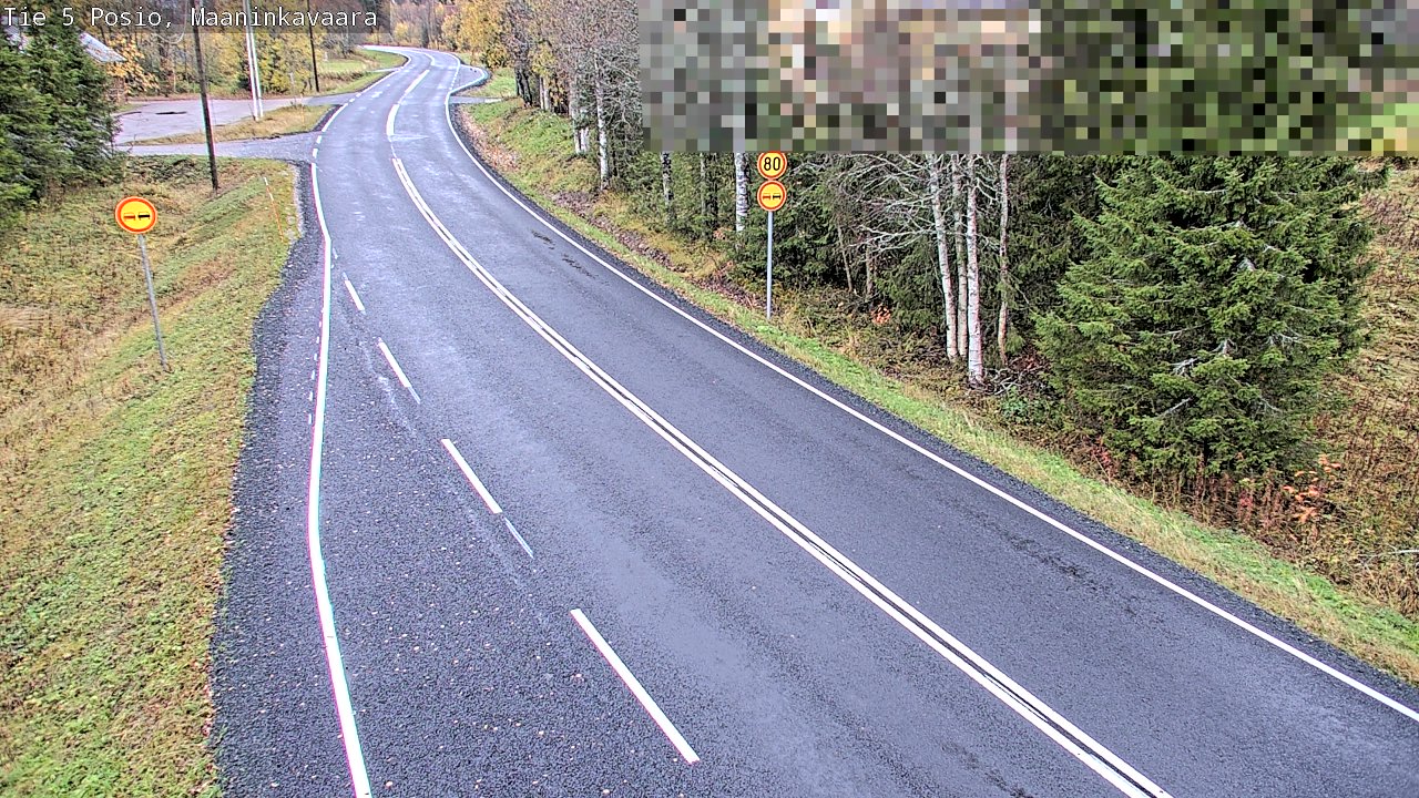 Weather Camera Image Road 5 Posio, Maaninkavaara, Posio, Lappi