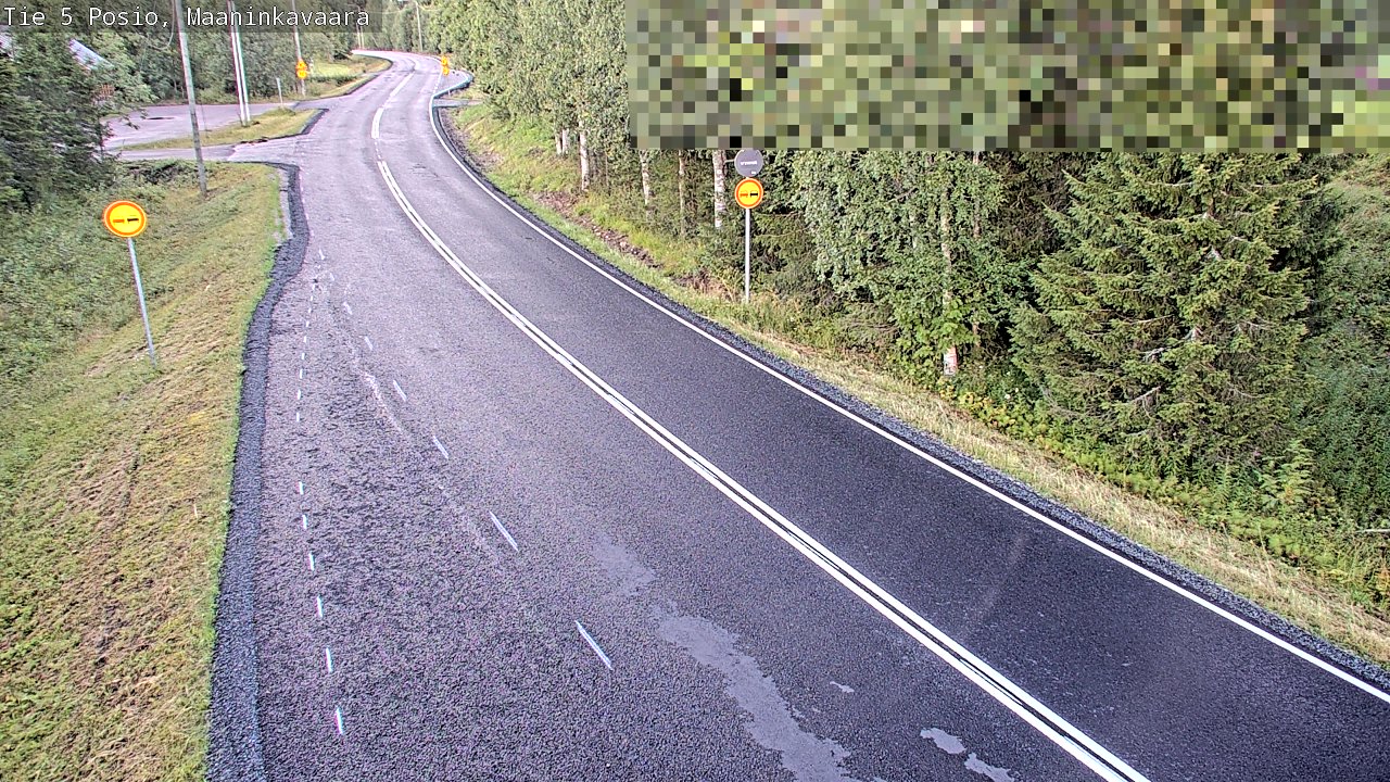Kelikamerat Kuva Tie 5 Posio, Maaninkavaara, Posio, Lappi