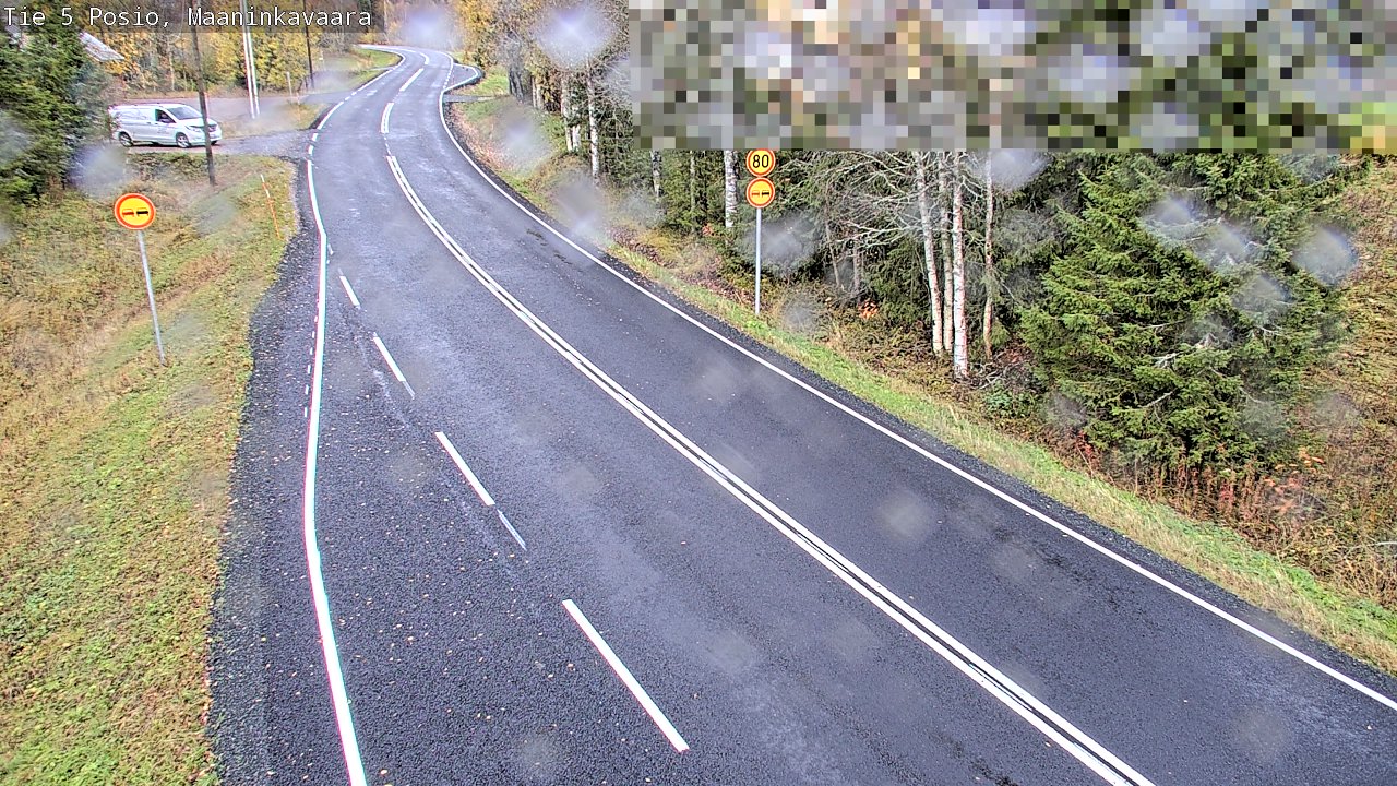Weather Camera Image Road 5 Posio, Maaninkavaara, Posio, Lappi