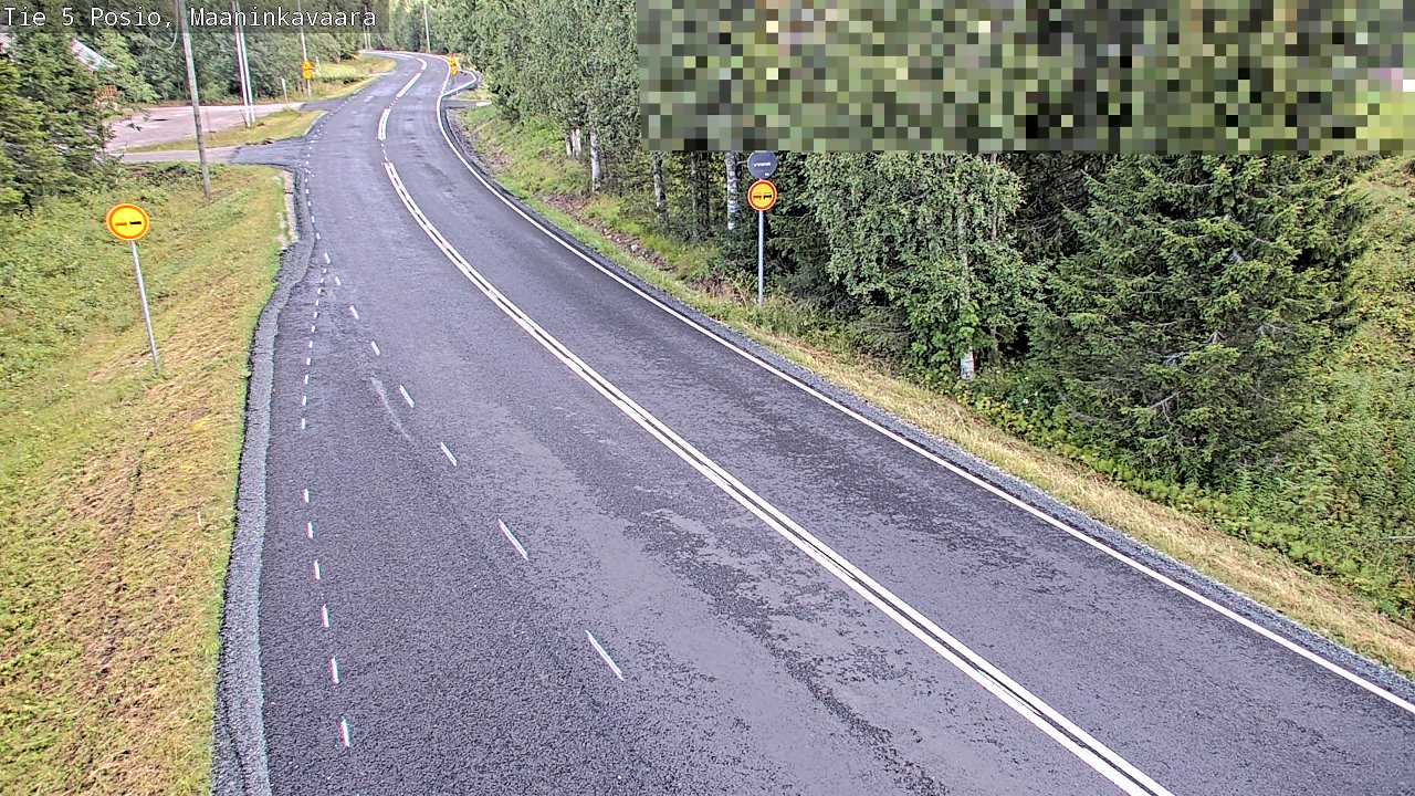 Kelikamerat Kuva Tie 5 Posio, Maaninkavaara, Posio, Lappi