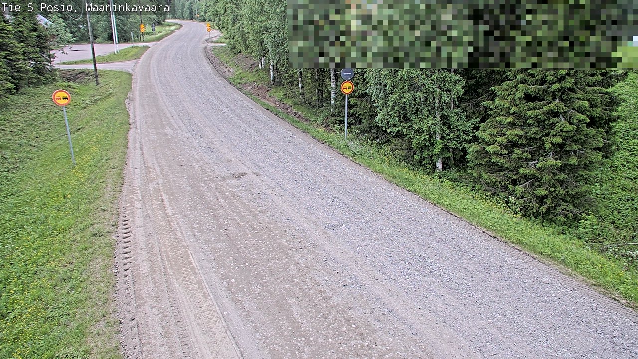 Kelikamerat Kuva Tie 5 Posio, Maaninkavaara, Posio, Lappi