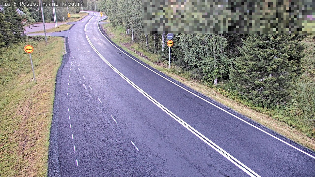 Kelikamerat Kuva Tie 5 Posio, Maaninkavaara, Posio, Lappi