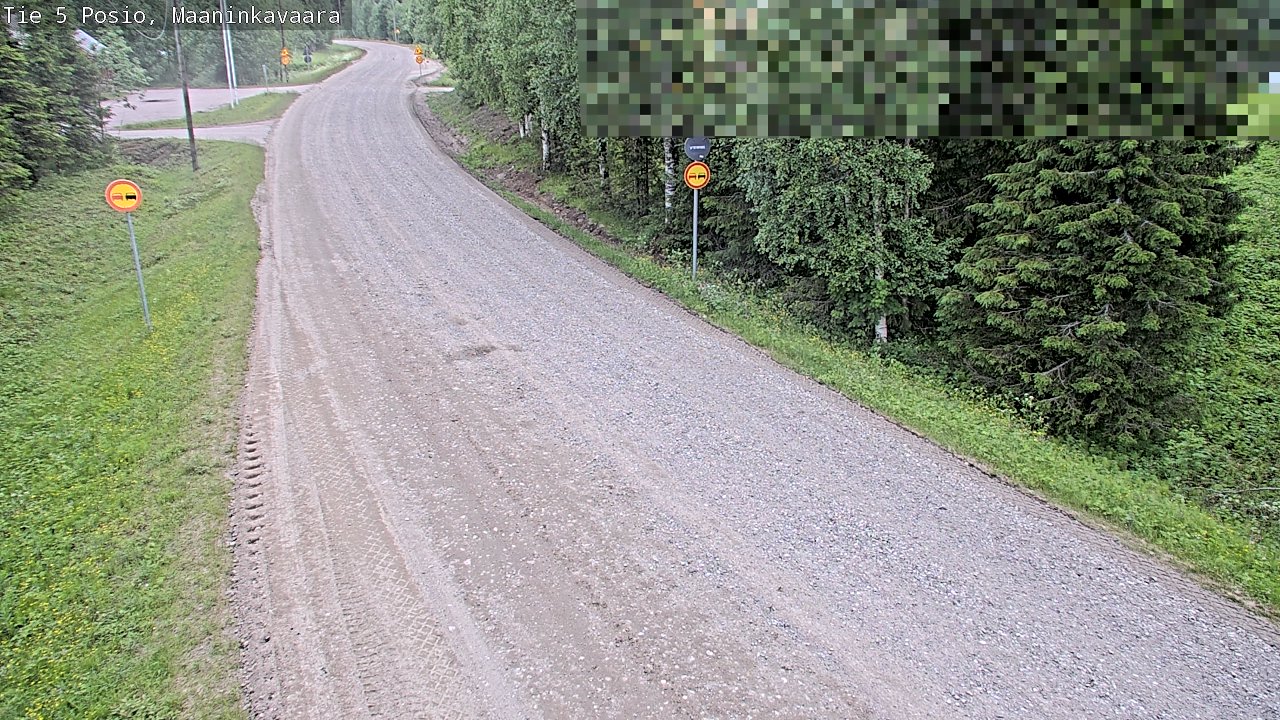Kelikamerat Kuva Tie 5 Posio, Maaninkavaara, Posio, Lappi