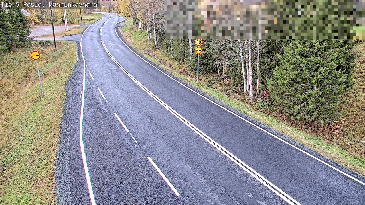 Kelikamerat Kuva Tie 5 Posio, Maaninkavaara, Posio, Lappi